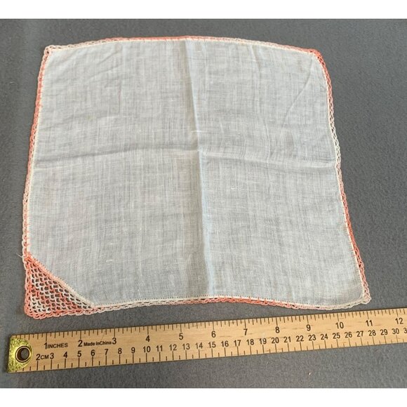 Vintage Handkerchief Collection Mix of Floral Patterns & Embroidered Designs - Picture 10 of 13